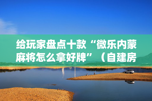 给玩家盘点十款“微乐内蒙麻将怎么拿好牌”（自建房怎么赢)