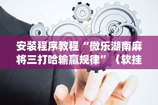 安装程序教程“微乐湖南麻将三打哈输赢规律”（软挂神器)