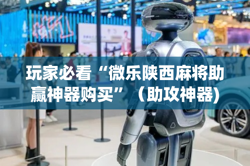 玩家必看“微乐陕西麻将助赢神器购买”（助攻神器)