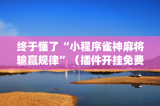 终于懂了“小程序雀神麻将输赢规律”（插件开挂免费AI)