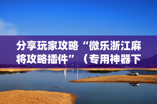 分享玩家攻略“微乐浙江麻将攻略插件”（专用神器下载)