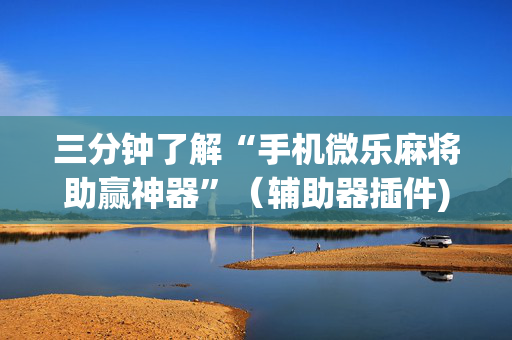 三分钟了解“手机微乐麻将助赢神器”（辅助器插件)