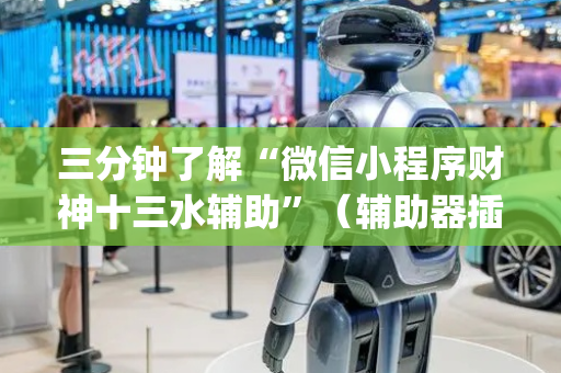 三分钟了解“微信小程序财神十三水辅助”（辅助器插件)