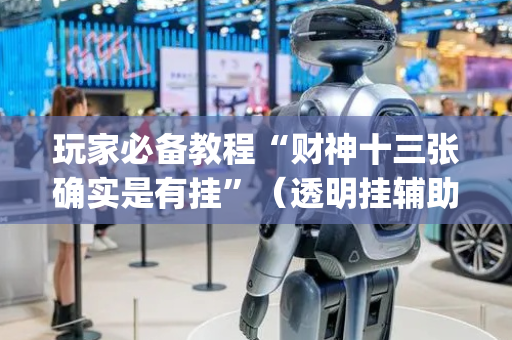 玩家必备教程“财神十三张确实是有挂”（透明挂辅助器)