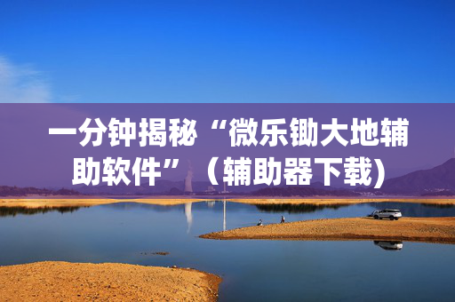 一分钟揭秘“微乐锄大地辅助软件”（辅助器下载)