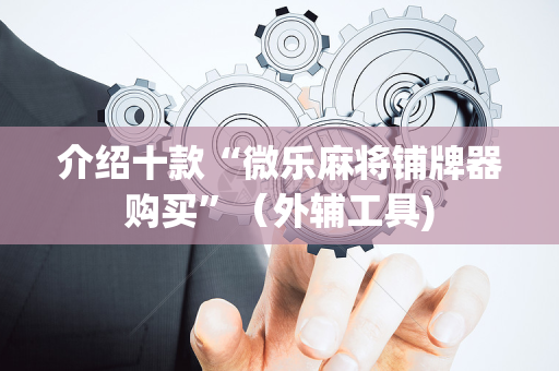 介绍十款“微乐麻将铺牌器购买”（外辅工具)