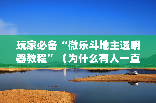 玩家必备“微乐斗地主透明器教程”（为什么有人一直赢)