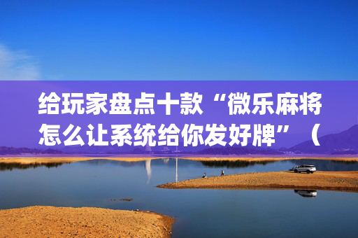 给玩家盘点十款“微乐麻将怎么让系统给你发好牌”（确实有插件吗)