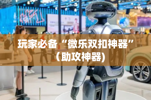 玩家必备“微乐双扣神器”（助攻神器)
