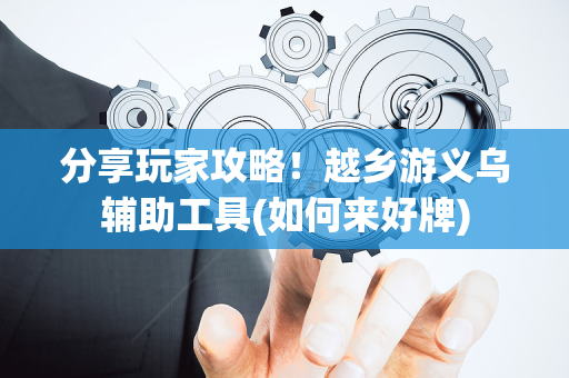 分享玩家攻略！越乡游义乌辅助工具(如何来好牌)