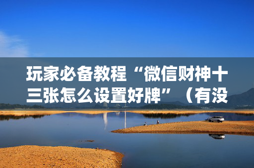 玩家必备教程“微信财神十三张怎么设置好牌”（有没有猫腻)