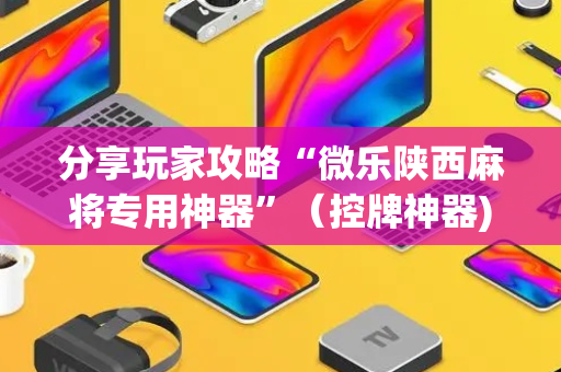 分享玩家攻略“微乐陕西麻将专用神器”（控牌神器)
