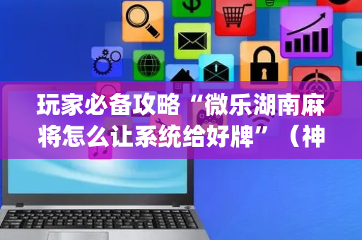 玩家必备攻略“微乐湖南麻将怎么让系统给好牌”（神器最新免费)