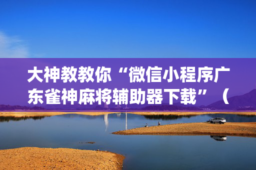 大神教教你“微信小程序广东雀神麻将辅助器下载”（输赢规律)