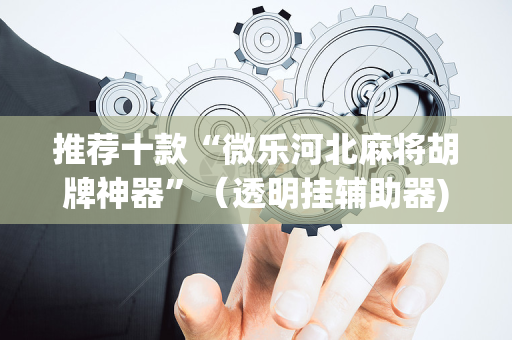 推荐十款“微乐河北麻将胡牌神器”（透明挂辅助器)
