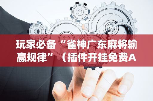 玩家必备“雀神广东麻将输赢规律”（插件开挂免费AI)