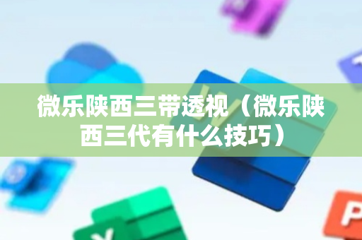 微乐陕西三带透视（微乐陕西三代有什么技巧）