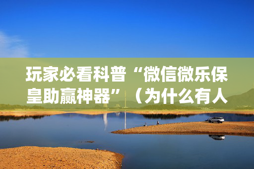 玩家必看科普“微信微乐保皇助赢神器”（为什么有人一直赢)