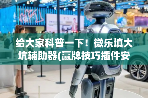 给大家科普一下！微乐填大坑辅助器(赢牌技巧插件安装)