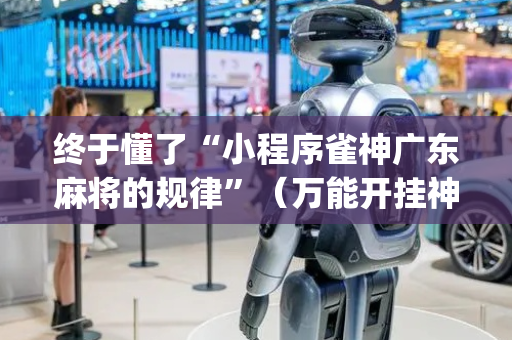 终于懂了“小程序雀神广东麻将的规律”（万能开挂神器)