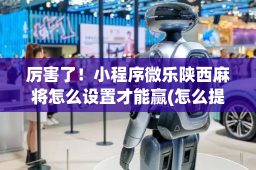 厉害了！小程序微乐陕西麻将怎么设置才能赢(怎么提高赢牌率)