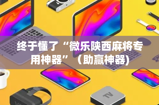 终于懂了“微乐陕西麻将专用神器”（助赢神器)