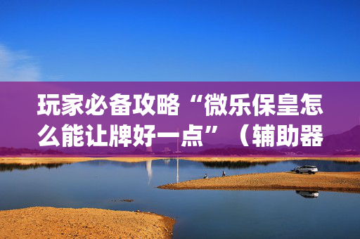 玩家必备攻略“微乐保皇怎么能让牌好一点”（辅助器下载)