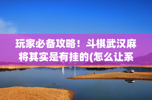 玩家必备攻略！斗棋武汉麻将其实是有挂的(怎么让系统发好牌)