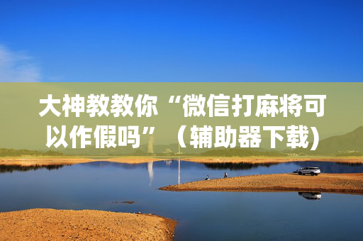 大神教教你“微信打麻将可以作假吗”（辅助器下载)