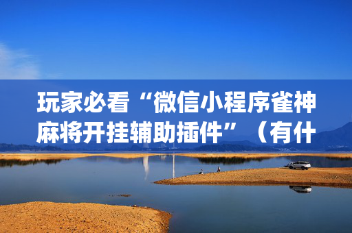 玩家必看“微信小程序雀神麻将开挂辅助插件”（有什么规律)