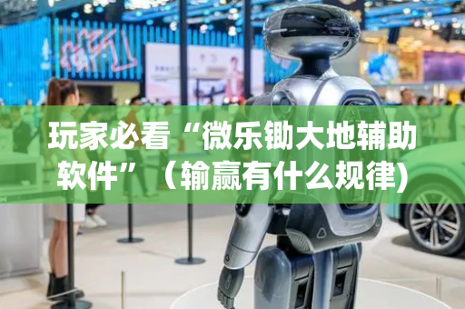 玩家必看“微乐锄大地辅助软件”（输赢有什么规律)