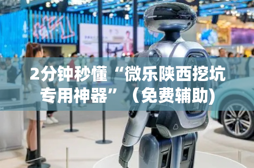 2分钟秒懂“微乐陕西挖坑专用神器”（免费辅助)