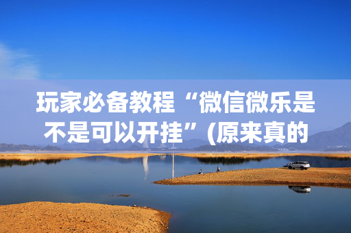 玩家必备教程“微信微乐是不是可以开挂”(原来真的有挂)-抖音
