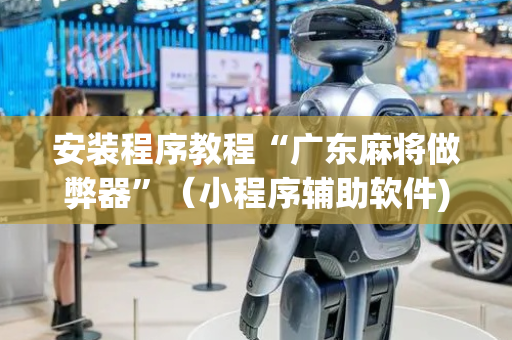 安装程序教程“广东麻将做弊器”（小程序辅助软件)
