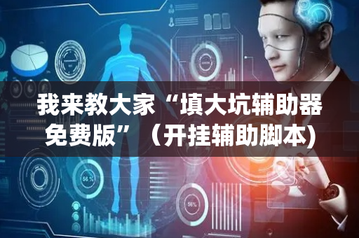 我来教大家“填大坑辅助器免费版”（开挂辅助脚本)