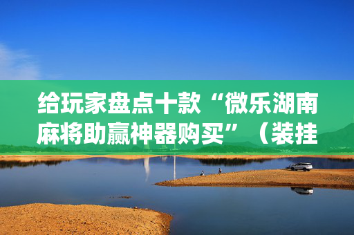 给玩家盘点十款“微乐湖南麻将助赢神器购买”（装挂怎么安装)