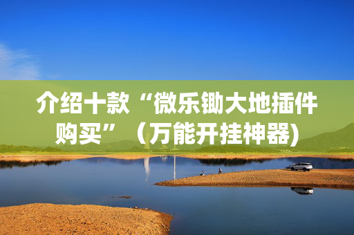 介绍十款“微乐锄大地插件购买”（万能开挂神器)