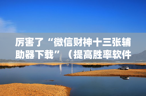 厉害了“微信财神十三张辅助器下载”（提高胜率软件)