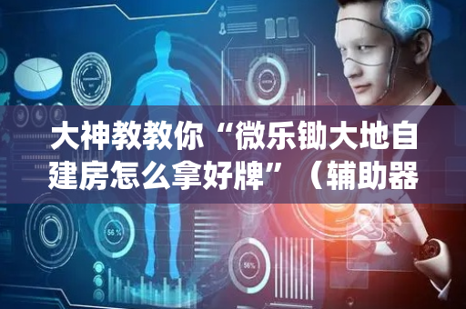 大神教教你“微乐锄大地自建房怎么拿好牌”（辅助器插件)