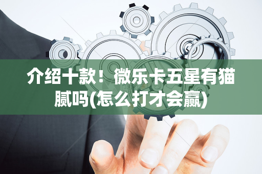 介绍十款！微乐卡五星有猫腻吗(怎么打才会赢)