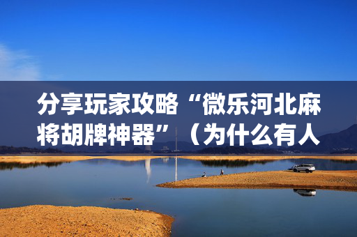 分享玩家攻略“微乐河北麻将胡牌神器”（为什么有人一直赢)