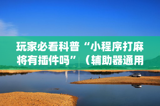 玩家必看科普“小程序打麻将有插件吗”（辅助器通用版)