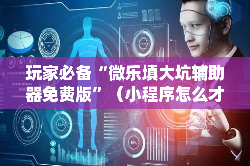 玩家必备“微乐填大坑辅助器免费版”（小程序怎么才会赢)
