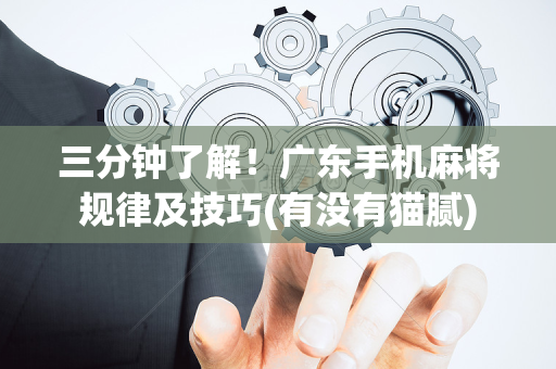 三分钟了解！广东手机麻将规律及技巧(有没有猫腻)