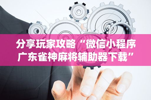 分享玩家攻略“微信小程序广东雀神麻将辅助器下载”（助赢神器)