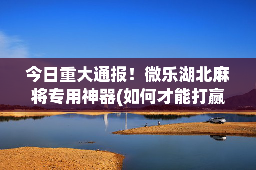今日重大通报！微乐湖北麻将专用神器(如何才能打赢)