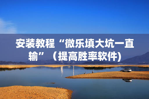 安装教程“微乐填大坑一直输”（提高胜率软件)