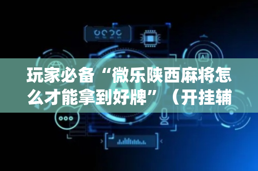 玩家必备“微乐陕西麻将怎么才能拿到好牌”（开挂辅助器插件)