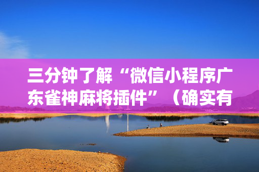 三分钟了解“微信小程序广东雀神麻将插件”（确实有插件吗)