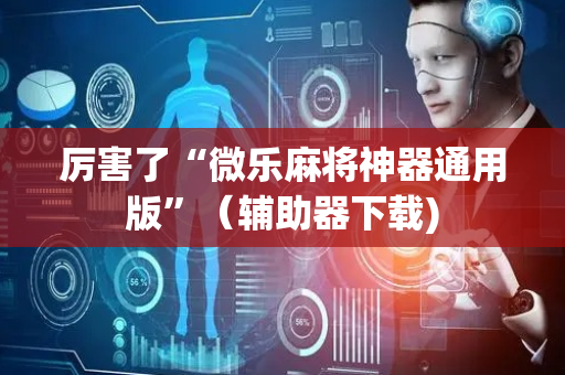厉害了“微乐麻将神器通用版”（辅助器下载)